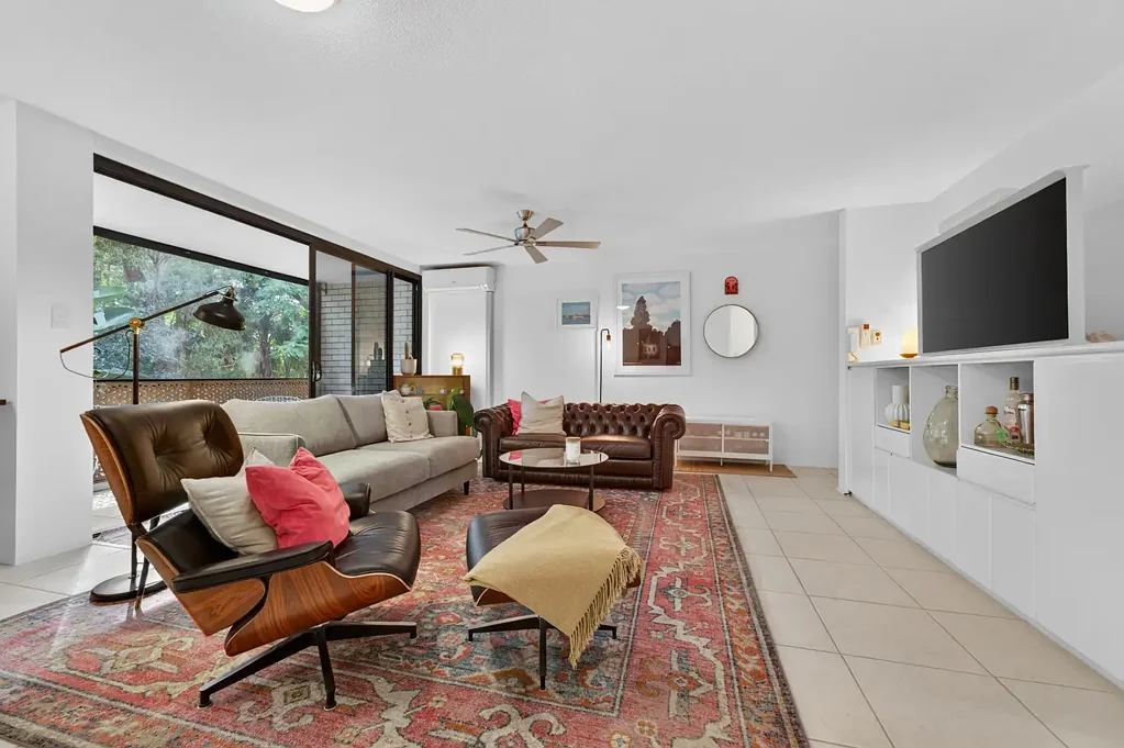 Modern Broadbeach Waters Apartment with Leafy Outlook & Indoor-Outdoor Living
