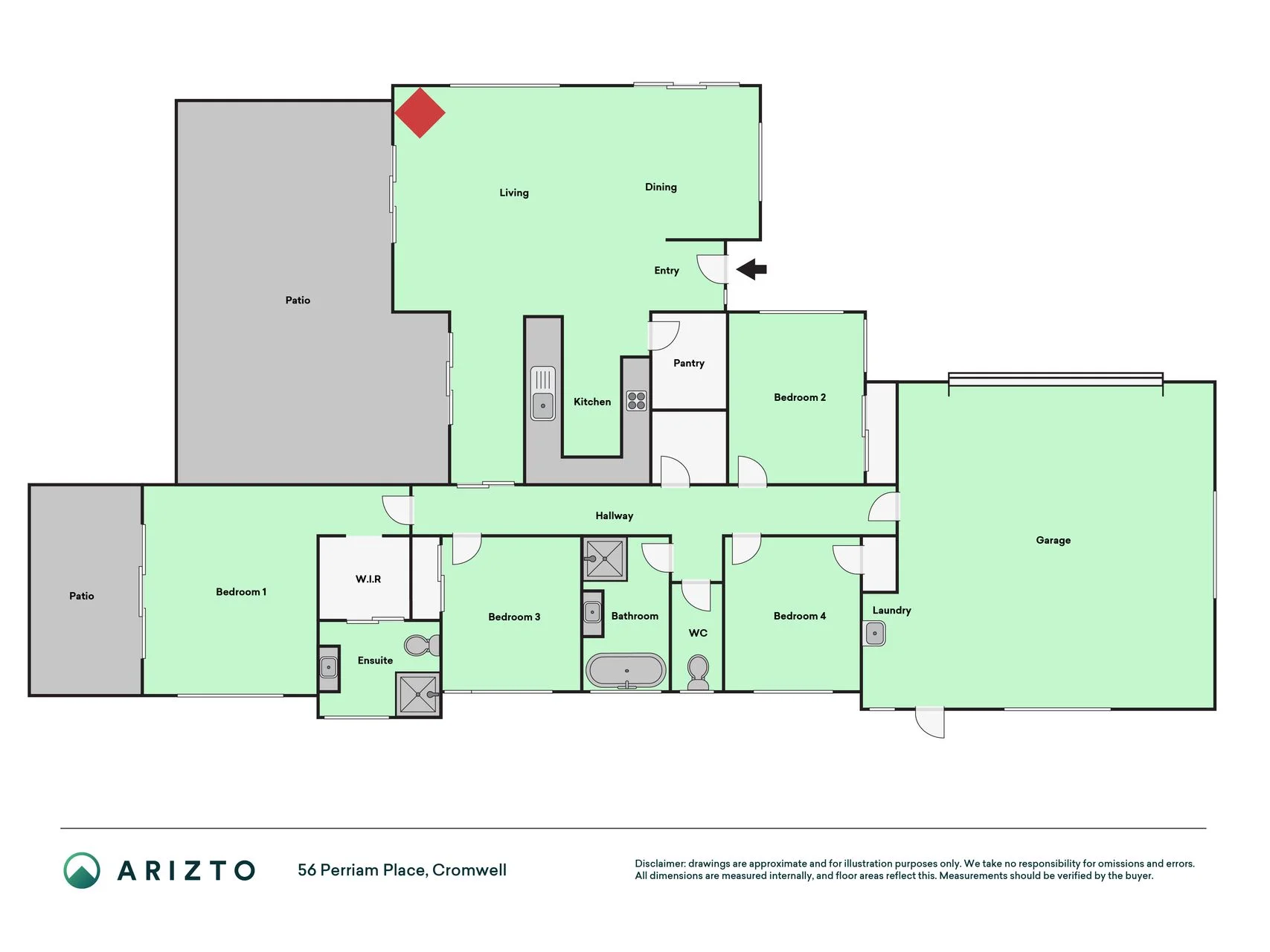 56 Perriam Place, Cromwell, Central Otago District, Otago, 4 Schlafzimmer, 2 Badezimmer, House