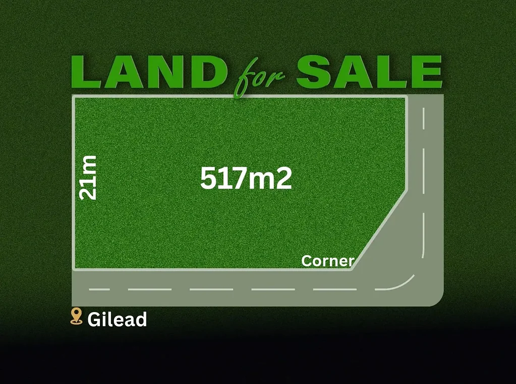Gilead Registered Premium land in Gilead, Ready to Build!