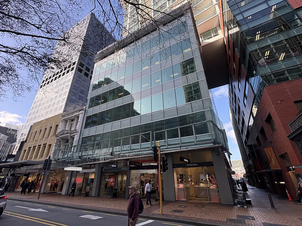 Wellington Central Efficient CBD Office – 1,095sqm on Victoria Street