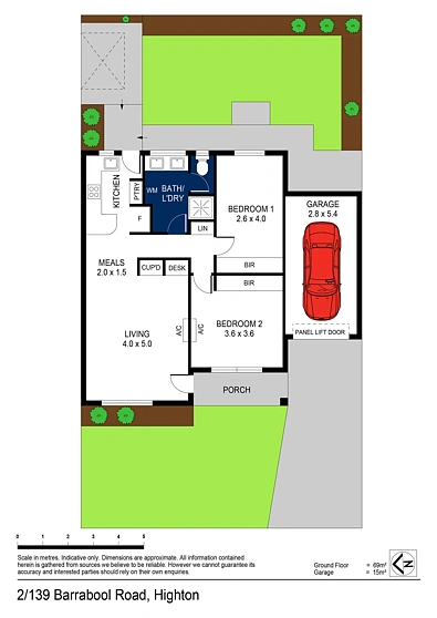 2/139 Barrabool Road, Highton, VIC 3216, 2房, 1浴, Unit