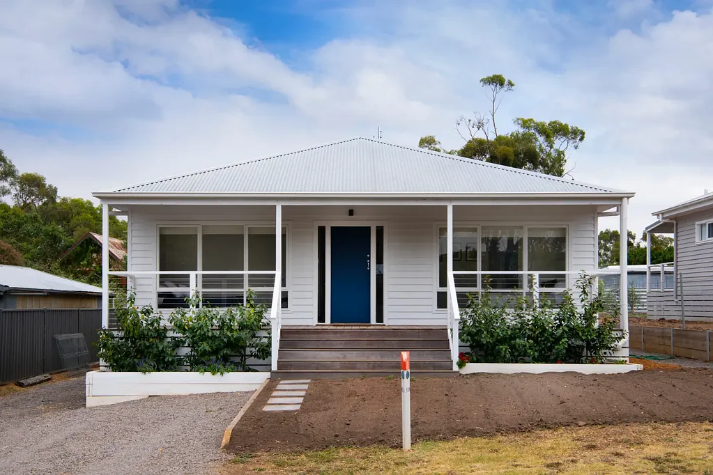 Stunning modern three-bedroom home.