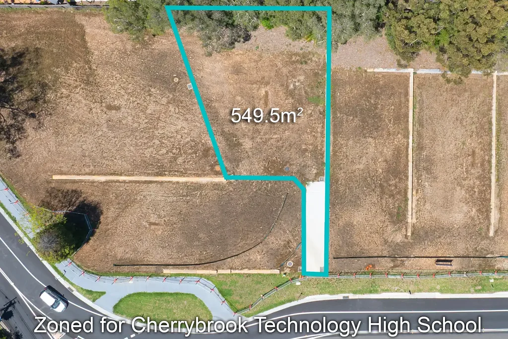 Cherrybrook Cherrybrook蓝筹地块 549.5㎡平地 东北朝向 学区核心 宁静便利 Build your dream home, Zoned for CTHS & walk to Metro