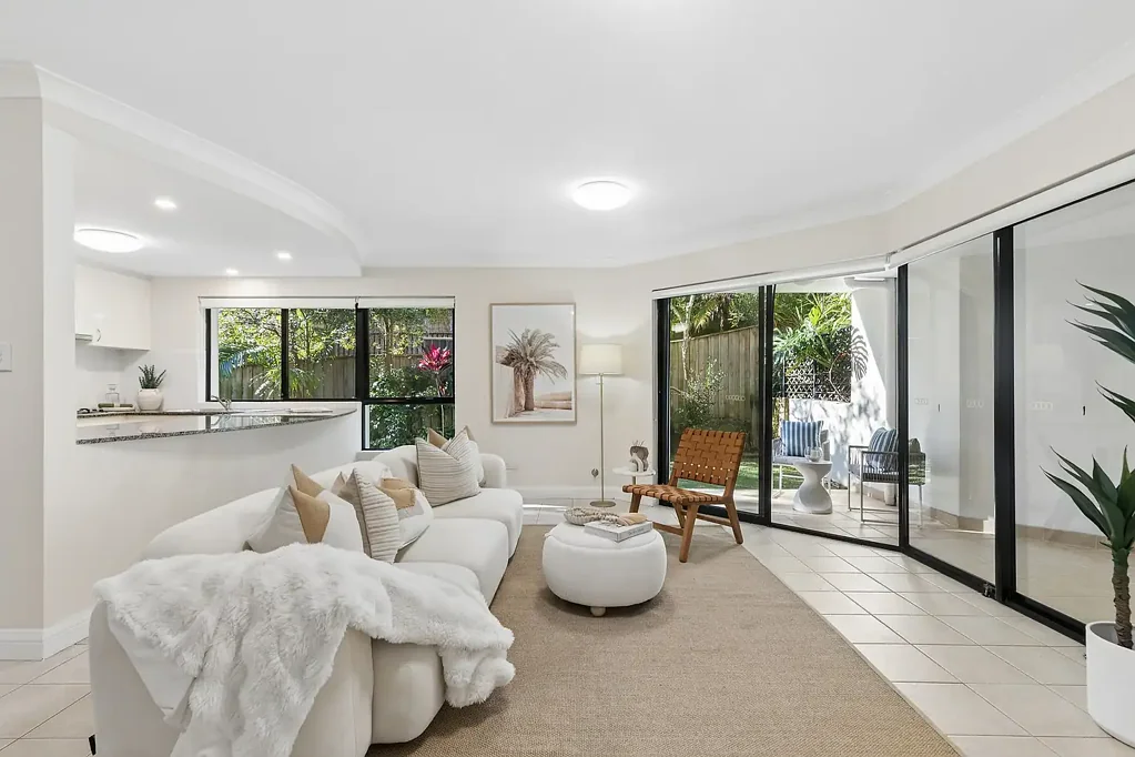 Narrabeen 1침실 Sunlit garden apartment in a boutique coastal setting