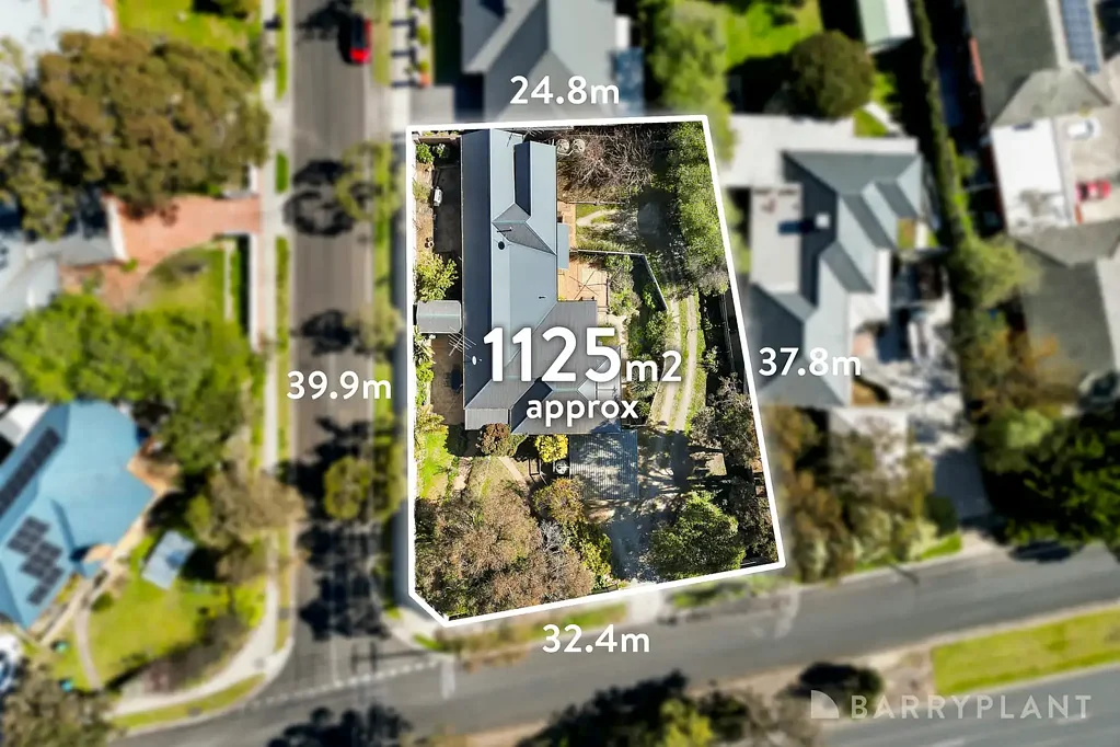 Croydon North 4 Bedroom One package with two dwellings on corner site.