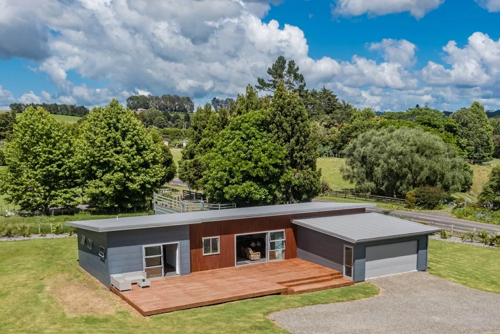 Modern on the outskirts of town