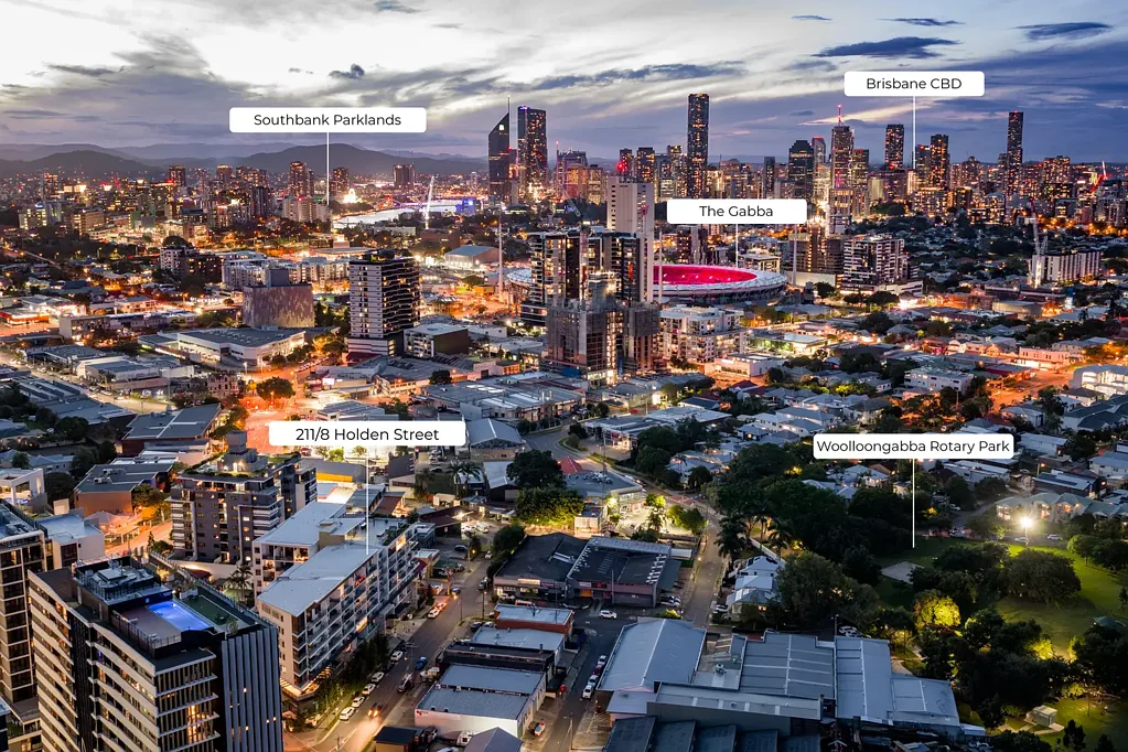 Woolloongabba 2房  生活方式、地点与便利设施在伍龙加巴  LIFESTYLE, LOCATION & CONVENIENCE IN WOOLLOONGABBA