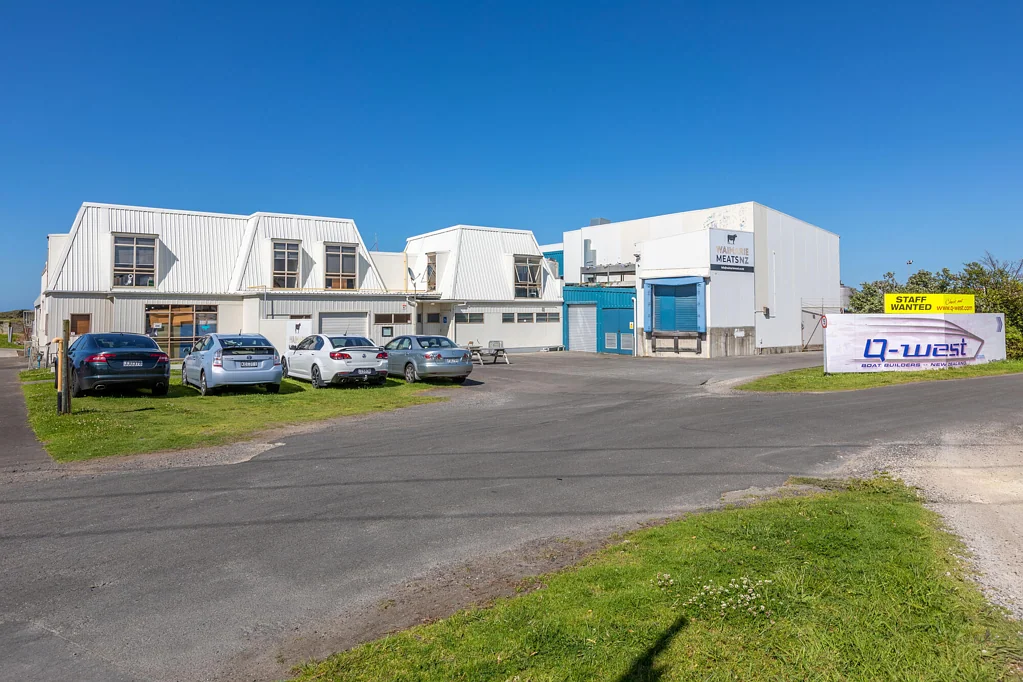 Castlecliff Beef meat processing plant Whanganui
