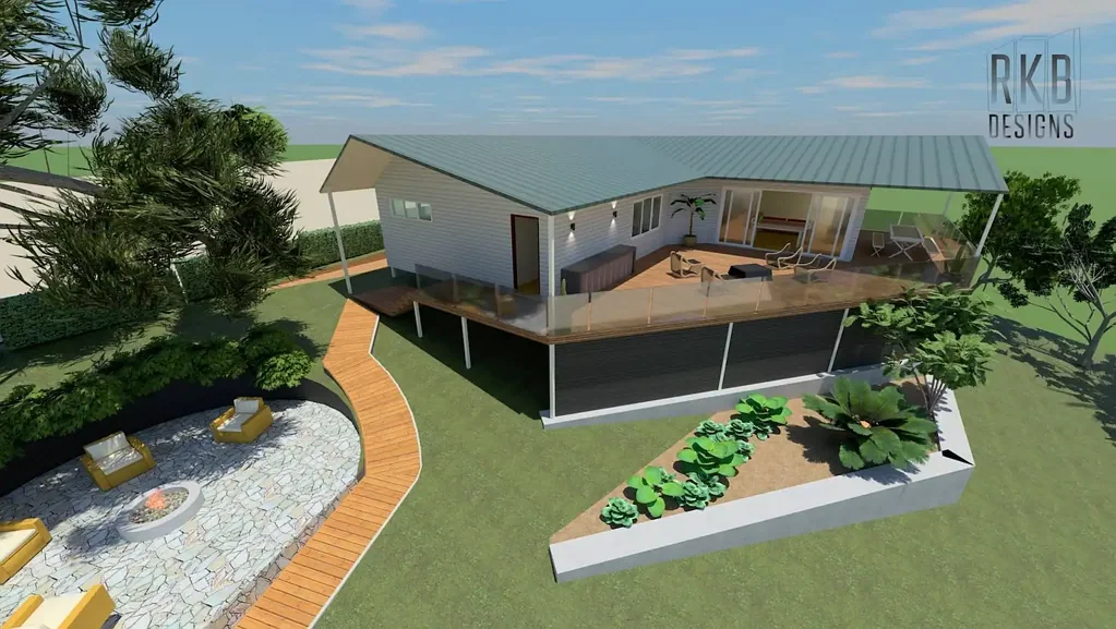Coomba Park Elevated Vacant Lot with DA