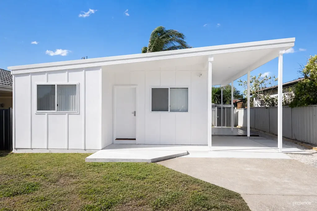 BRAND NEW AIR-CONDITIONED HOME WITH OFF-STREET PARKING & OUTDOOR LIVING