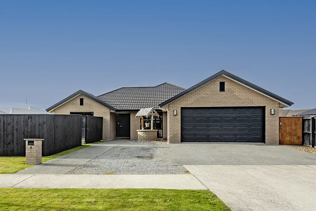 Kaiapoi 4房  King Size Comfort Throughout!