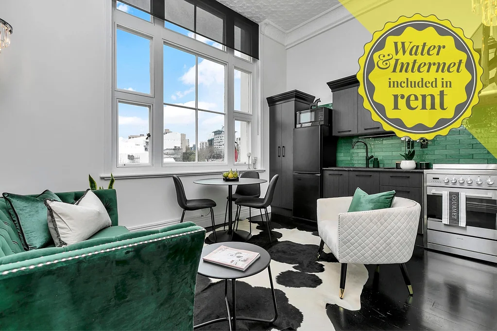 Character Charm in the Heart of the City - Spacious Two-Bedroom Living at the Iconic Elliott Hotel