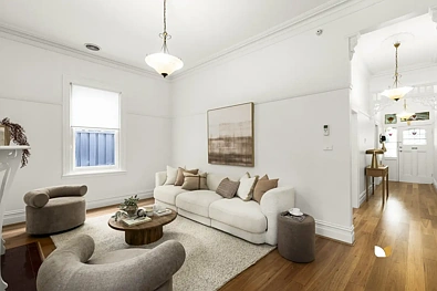 लिविंग रूम - 22 Dean Street, Moonee Ponds, VIC 3039