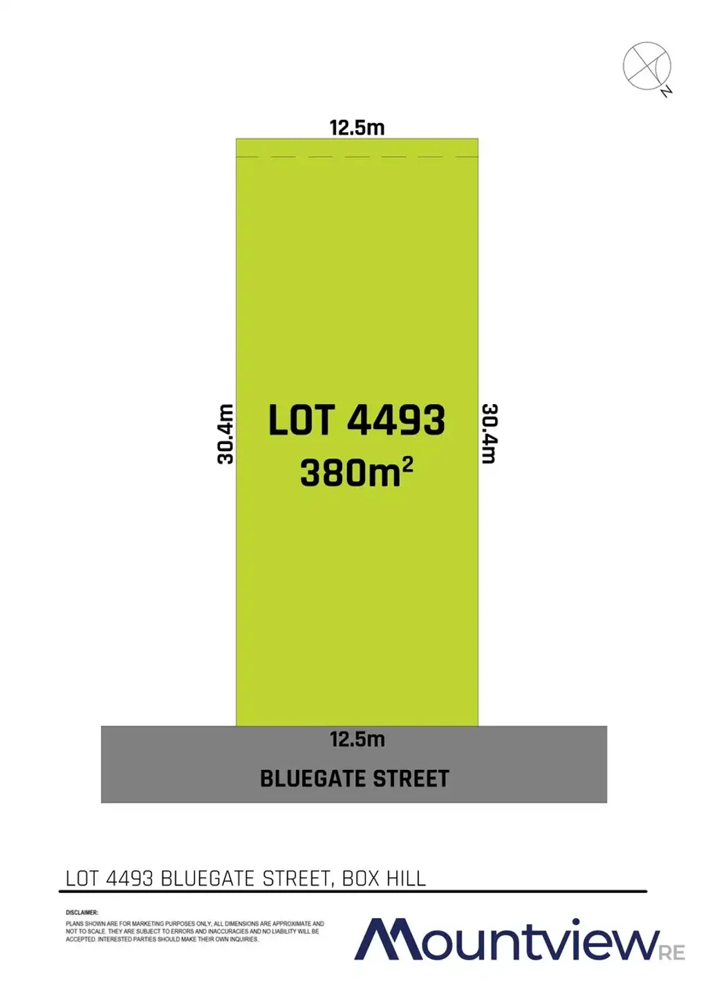 LOT 4493 Bluegate Street, Box Hill, NSW 2765