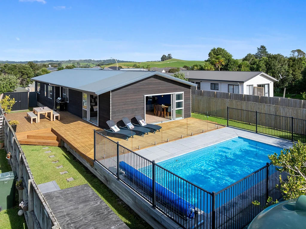 Mangawhai 4ห้องนอน Sunny North Facing Hidden Oasis