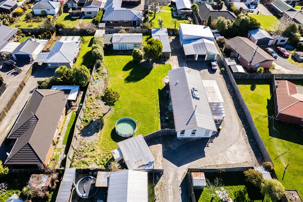 Kaiapoi 4房  Consented four-section subdivision