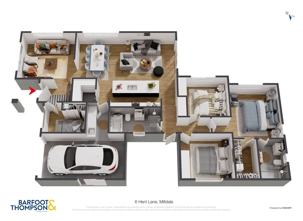 Milldale 4部屋 Magic One Level New Home