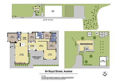 户型图 - 94 Boyd Street, Austral, NSW 2179