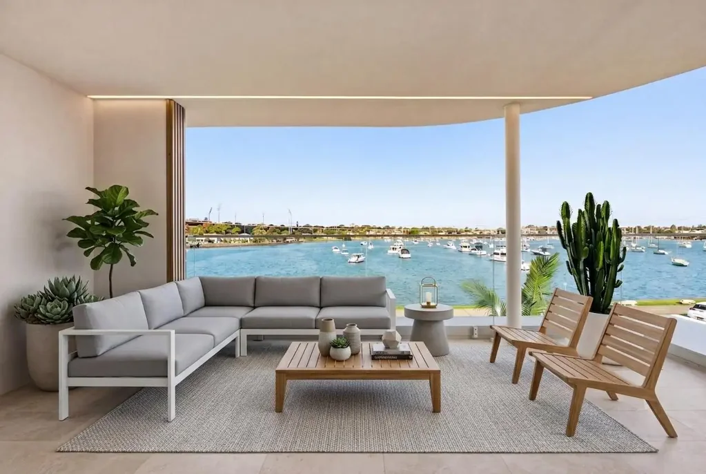 Brand new state-of-the-art waterside home with panoramic views