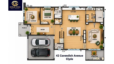 ਮੰਜ਼ਿਲ ਦੀ ਯੋਜਨਾ - 42 Cavendish Avenue, Clyde, VIC 3978