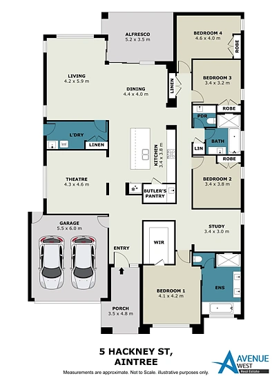 5 Hackney Street, Aintree, VIC 3336, 4 rūma, 2 rūma horoi, House