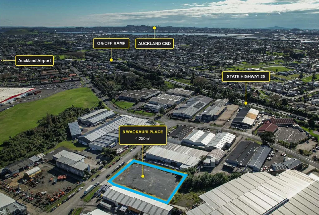 Mangere  Secure 4,250m2 Yard – Power + Water