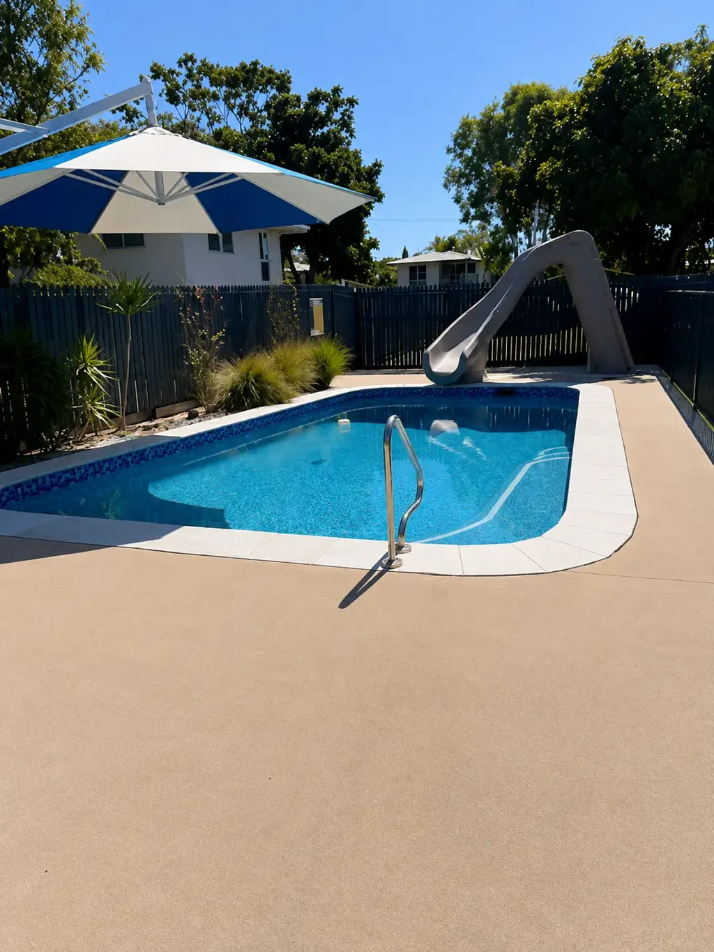 House with a pool
