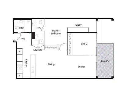 102/47 Currong Street, Braddon, ACT 2612, 2 ਕਮਰੇ, 2 ਬਾਥਰੂਮ, Apartment