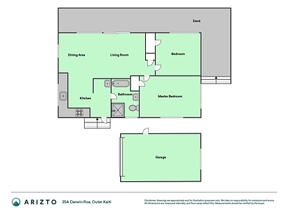 25A Darwin Road, Outer Kaiti, Gisborne, 2 Schlafzimmer, 1 Badezimmer, House