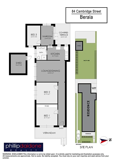 84 Cambridge Street, Berala, NSW 2141, 3房, 1浴, House