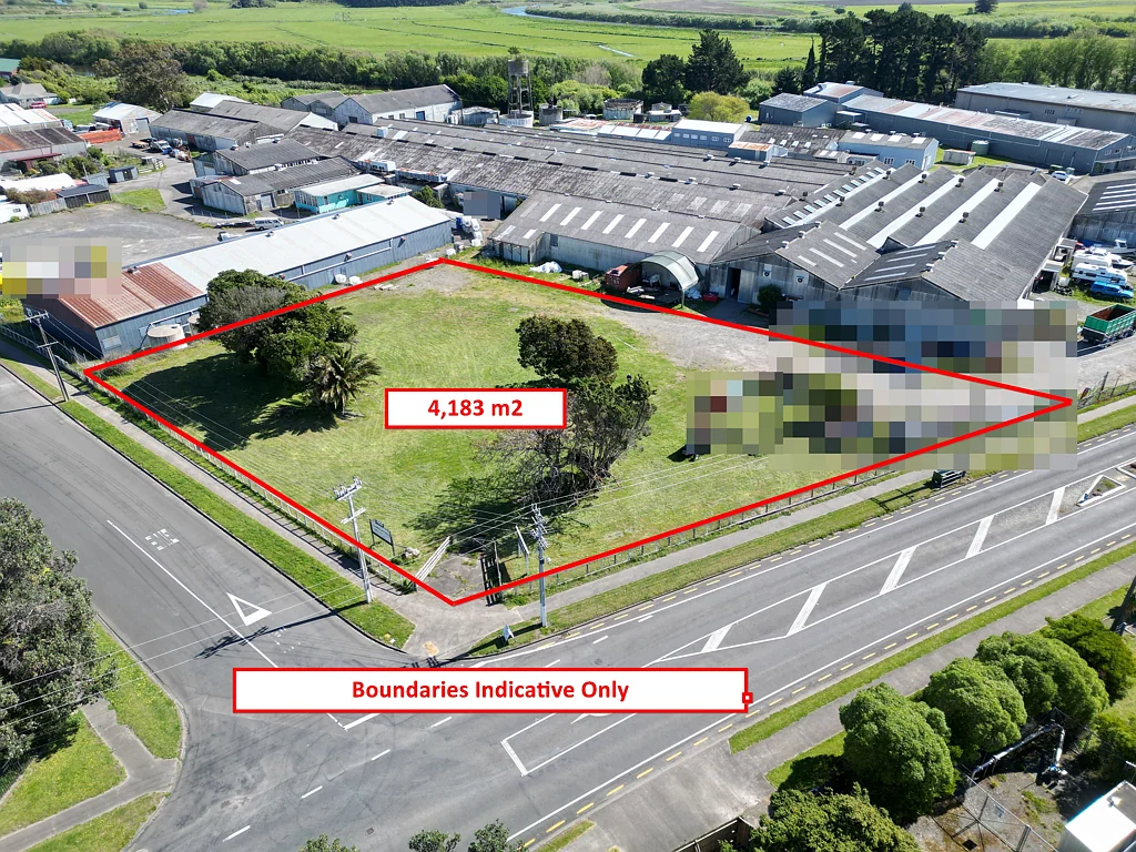 Foxton  Well positioned industrial site.