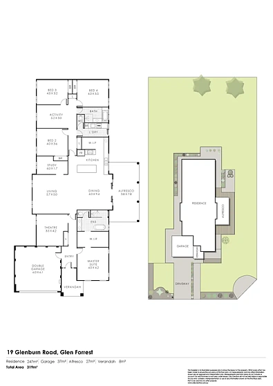 19 Glenburn Road, Glen Forrest, WA 6071, 4 Schlafzimmer, 2 Badezimmer, House