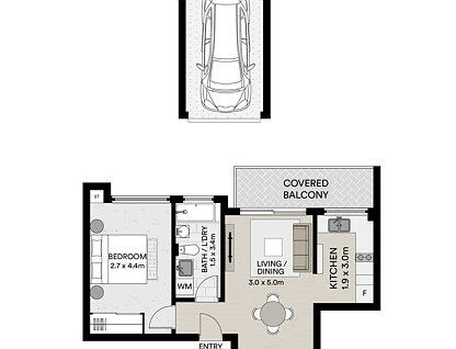 13/1267-1269 Pittwater Road, Narrabeen, Northern Beaches, 1 Bedrooms, 1 Bathrooms, Apartment