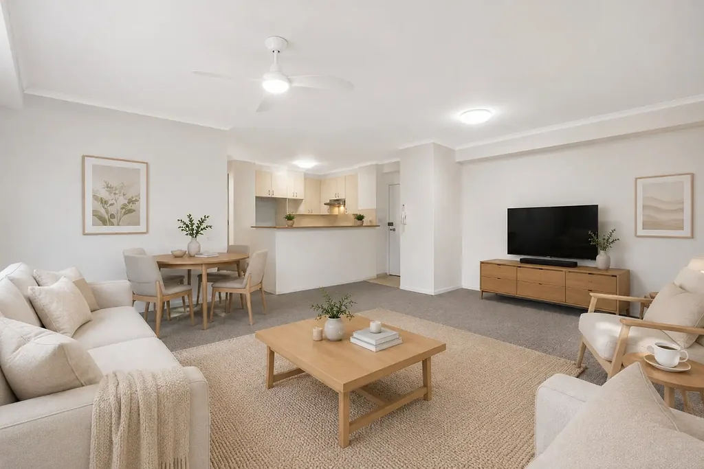 Spacious Courtyard Apartment | Prime Location