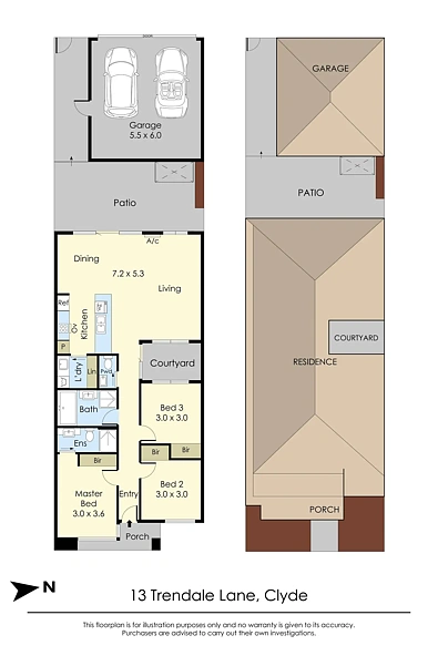 13 Trendale Lane, Clyde, VIC 3978, 3 રૂમ, 2 બાથરૂમ, House