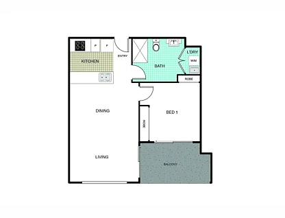 205/24 Philip Hodgins Street, Wright, Molonglo Valley District, 1 Bedrooms, 1 Bathrooms, Unit