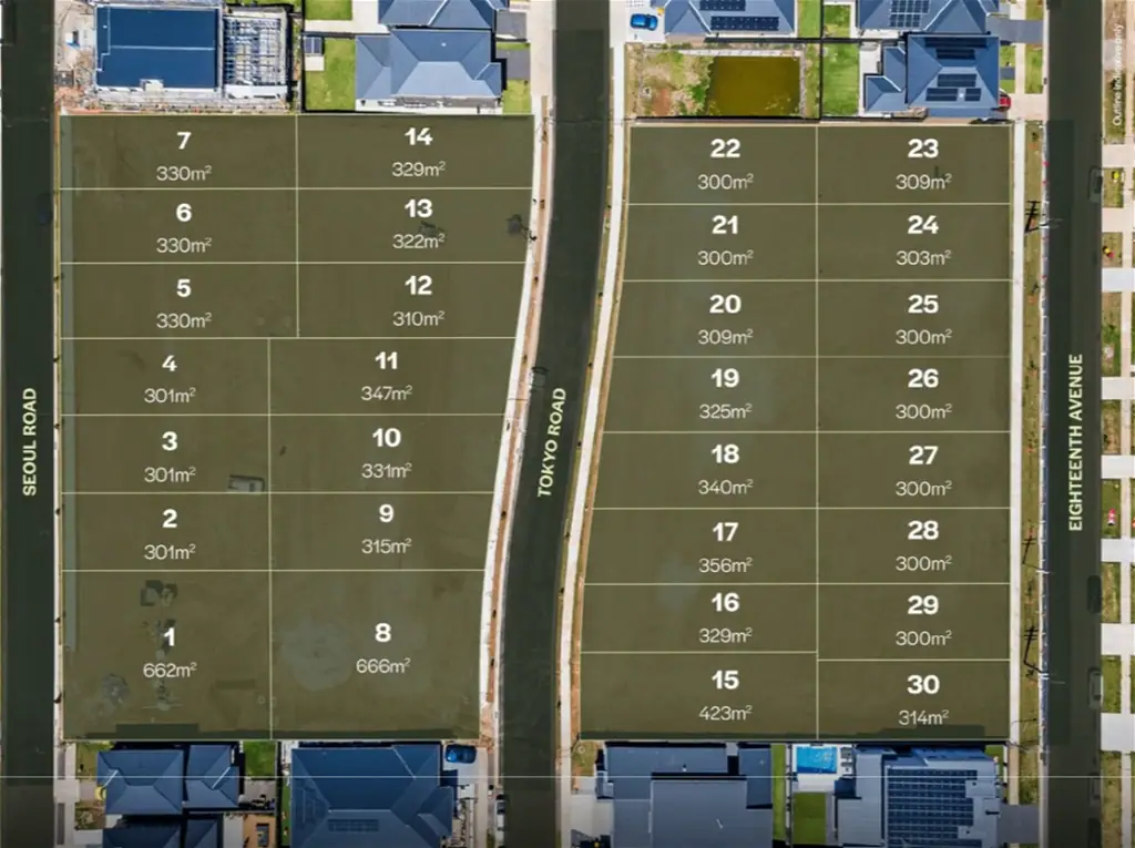 Austral 公园环绕宁静 优质地块300-666sqm 便捷连通生活 自然美景环绕 现代社区规划 Land For Sale