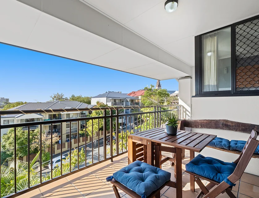 30/336 Boundary Street, Spring Hill, Brisbane - Inner City Region, 1部屋, 1バスルーム, Apartment