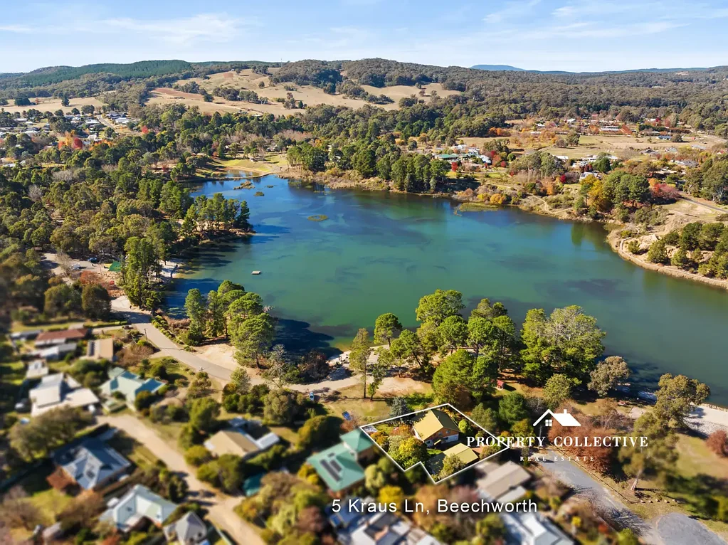 Beechworth 6બેડરૂમ Lakeside Chalet