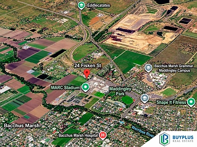 Larawan mula sa Itaas - 24 FISKEN STREET, Maddingley, VIC 3340