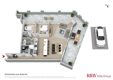 15/1A Premier Lane, Rooty Hill, NSW 2766, 2 slaapkamers, 1 badkamers, Unit