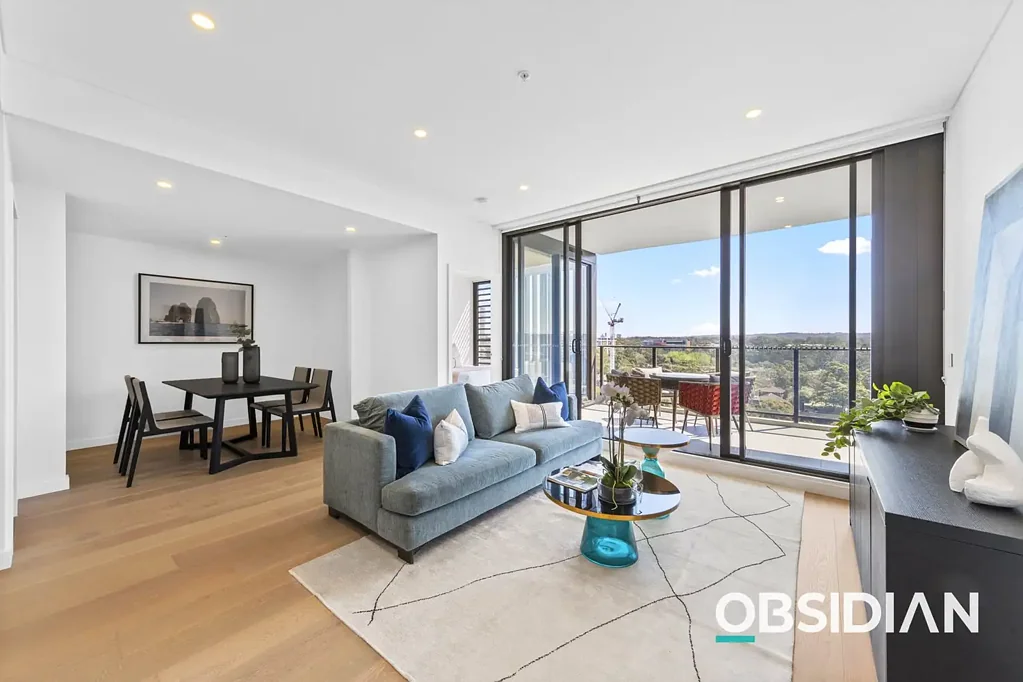 Macquarie Park 2ਬੈੱਡਰੂਮ 120 SQM North Facing 2 Bedroom plus Study on Level 18 with Sweeping District Views