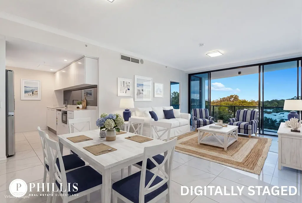 Biggera Waters 2房  Ultra Modern 2 Bedroom + Study Coastal Apartment