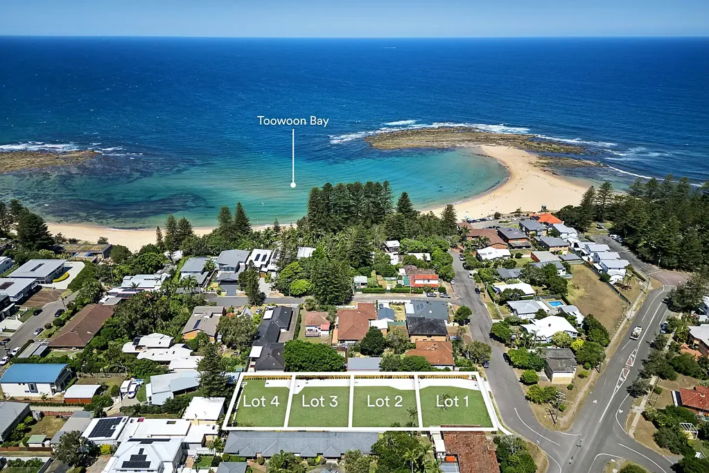 Toowoon Bay Registered and ready to build a brand new home