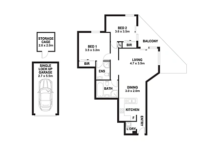 15/197-199 Woodville rd, Merrylands, Parramatta (Northwest suburbs), 2 Schlafzimmer, 2 Badezimmer, Apartment