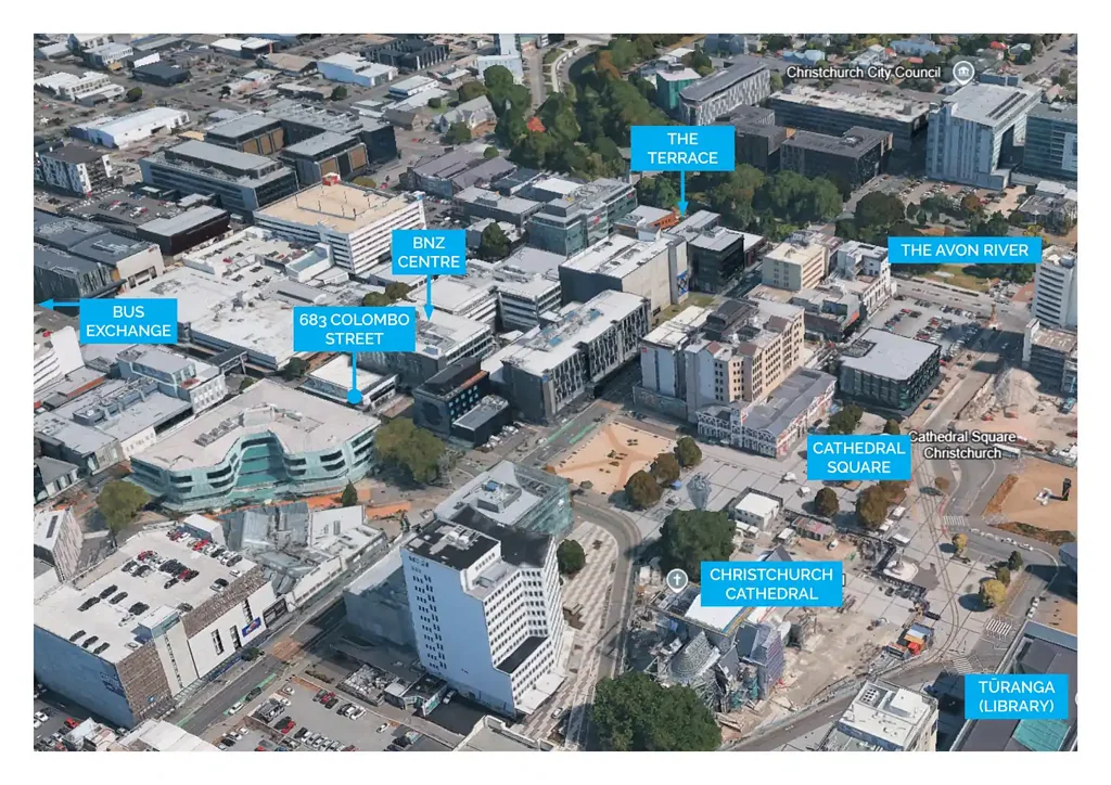 Christchurch Central MODEST in SIZE - MAJOR in POTENTIAL