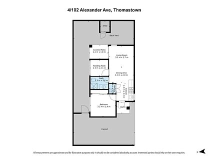 4/102 Alexander Avenue, Thomastown, North Melbourne, 1 rūma, 1 rūma horoi, Unit