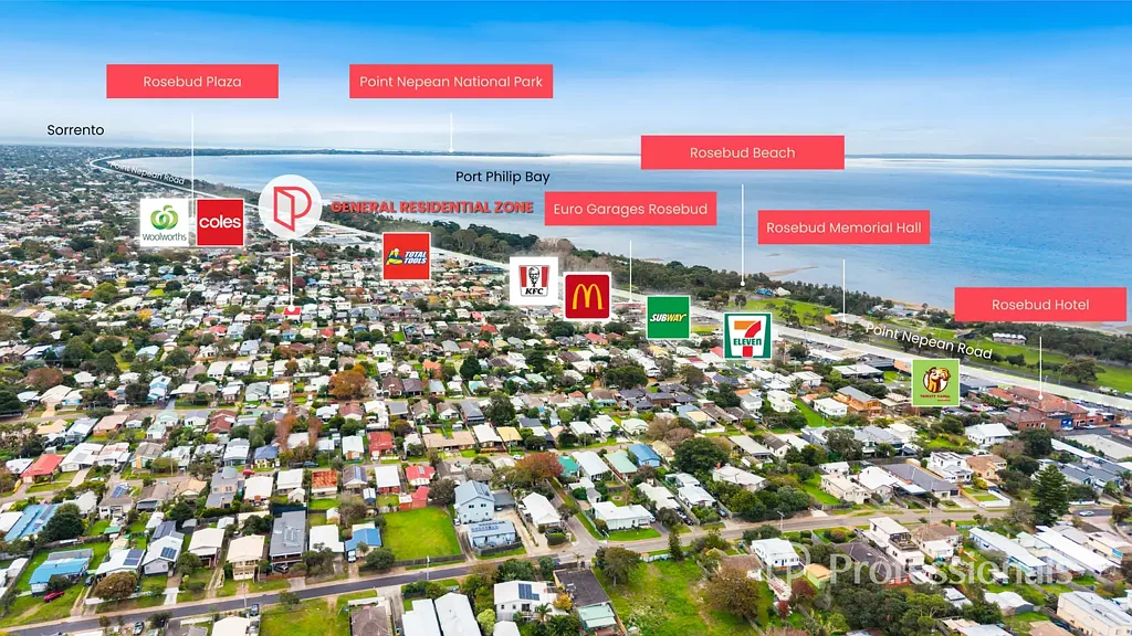 Rosebud 1房 Port Phillip湾畔瑰宝 390sqm黄金地块 紧邻Rosebud海滩 方便超市学校 半岛生活触手可及 Coastal Opportunity in the Heart of Rosebud