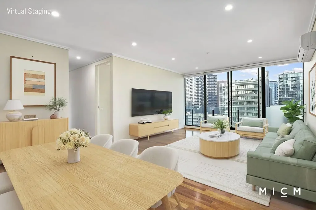UNFURNISHED FLOORBOARD THREE BEDROOM TWO CARPARK APARTMENT LOCATED IN THE CAPRI - SOUTH MELBOURNE!!!
