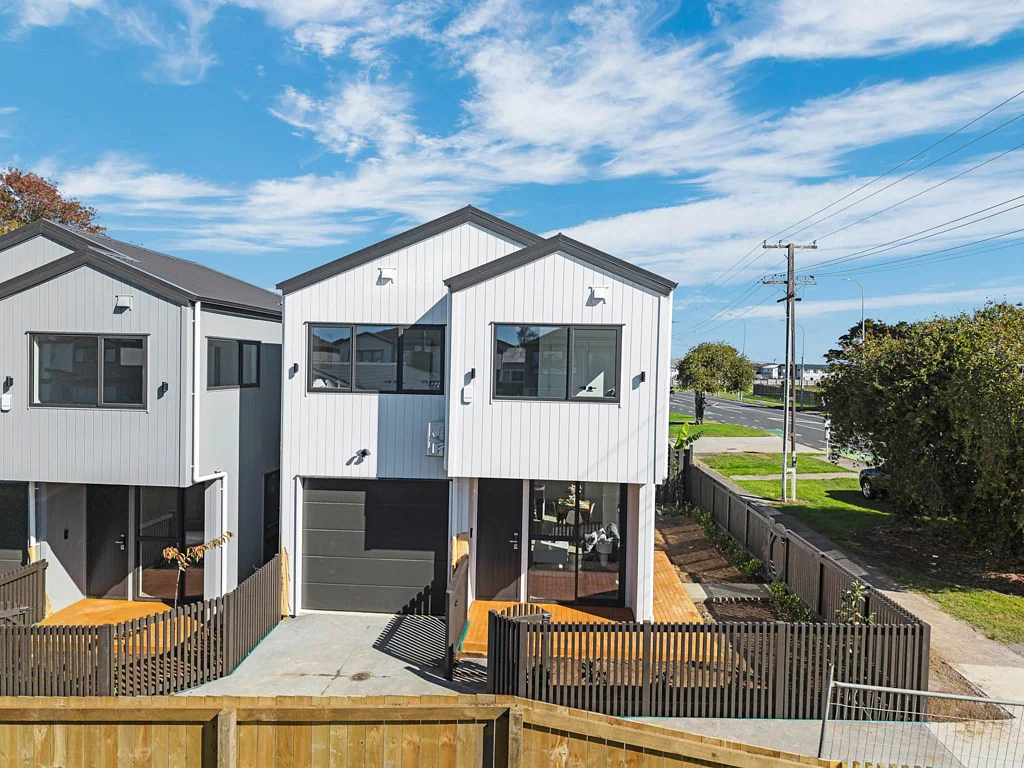 Manurewa 3房  Brand New 3BR Standalone Homes + Garage & Parking